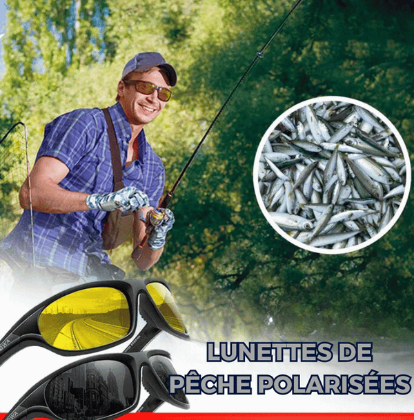 LUNETTES DE PÊCHE POLARISÉES